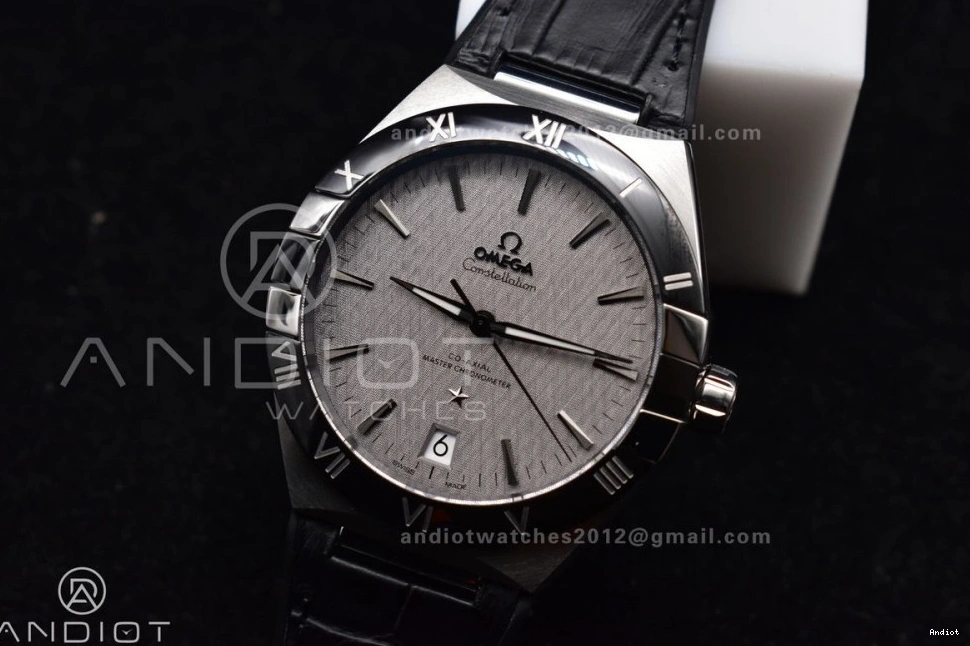 Gray Dial Best Strap SBF Black Gummy SS 1:1 Constellation Super on A8900 Edition Clone 1121